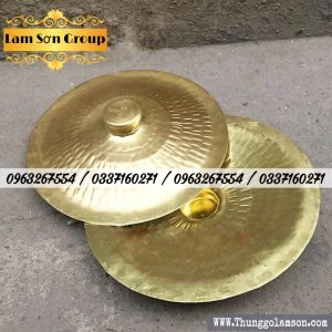 Bán thanh la nạo bạt, chũm chọe đồng vàng đủ kích thước