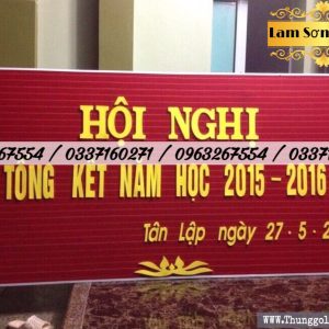 Giá mua bộ chữ xốp hội nghị